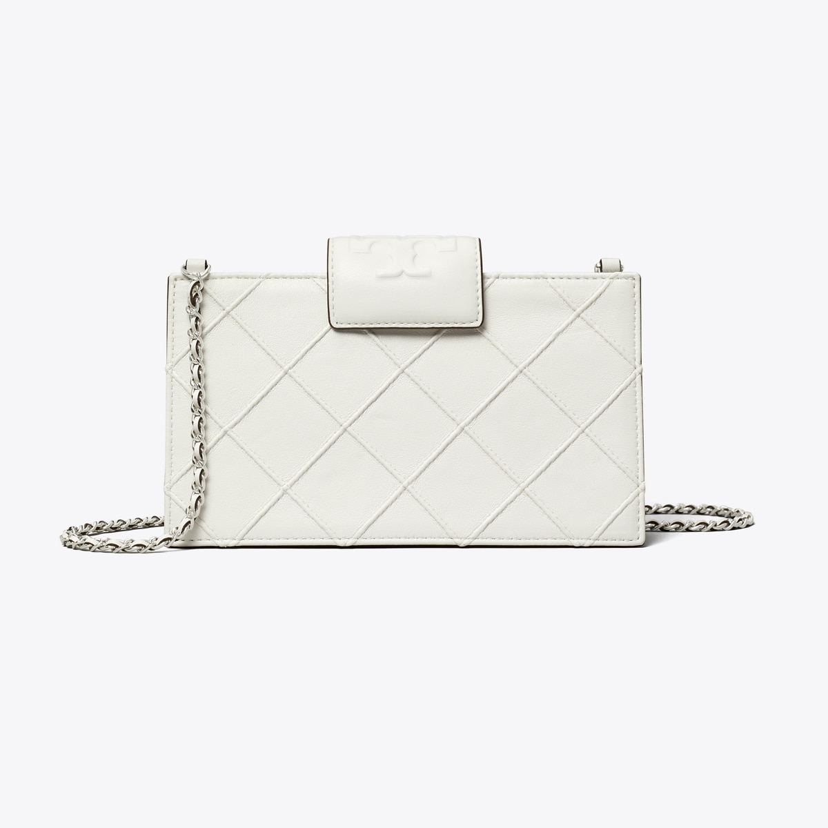کیف کراسبادی زنانه Tory Burch مدل Mini Fleming in ivory, size OS ivory