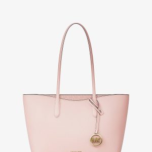 کیف توت زنانه Michael Kors مدل Arden Large Pebbled Leather Powder Blush
