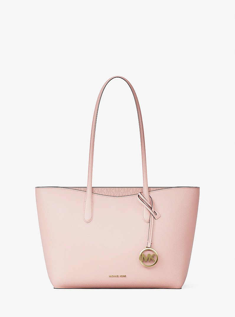 کیف توت زنانه Michael Kors مدل Arden Large Pebbled Leather Powder Blush