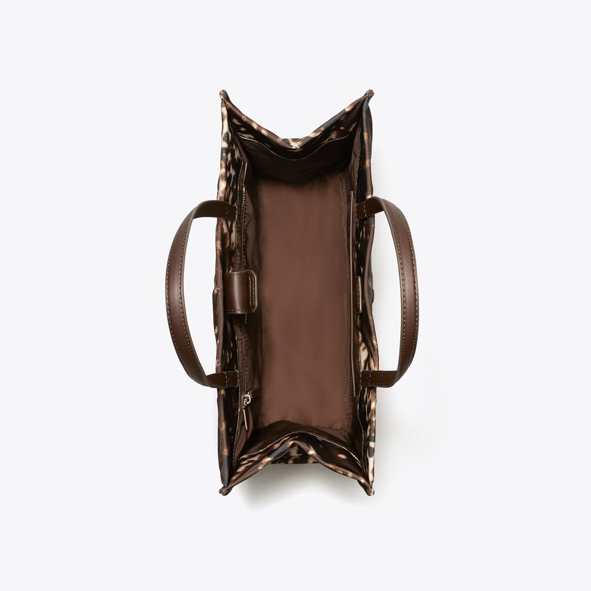 کیف توت زنانه Tory Burch مدل Ella Printed Nylon Small in brown, size OS قهوهای