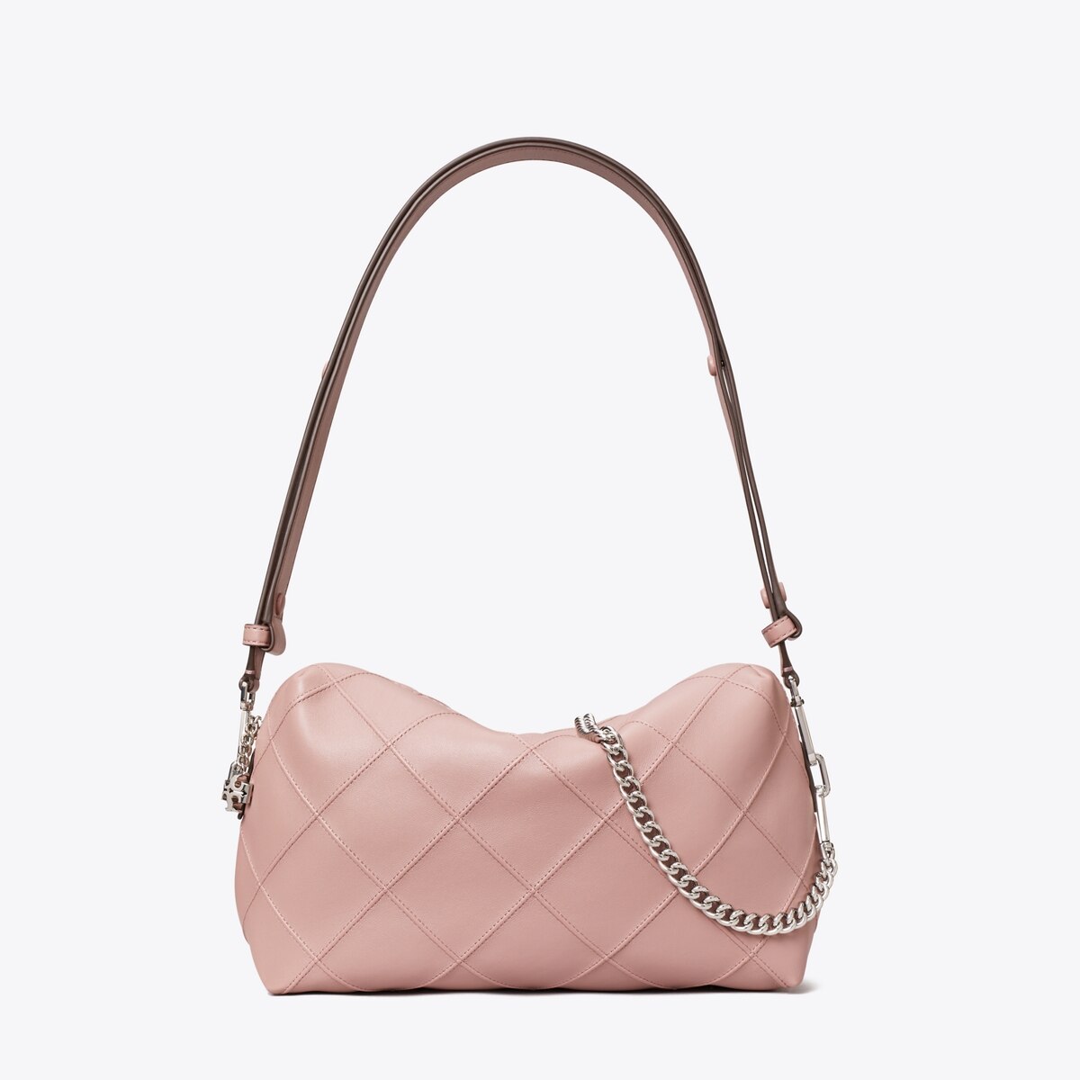 کیف کراسبادی زنانه Tory Burch مدل Large Fleming Soft in pink, size OS pink