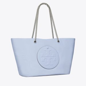 کیف توت زنانه Tory Burch مدل Ella Chain Zip  in blue, size OS blue