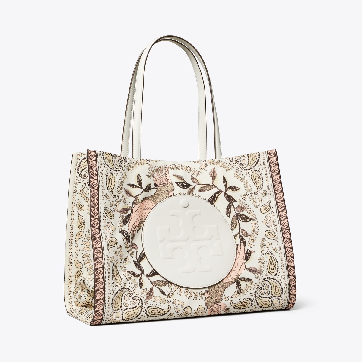 کیف توت زنانه Tory Burch مدل Small Ella Printed in pink, size OS pink