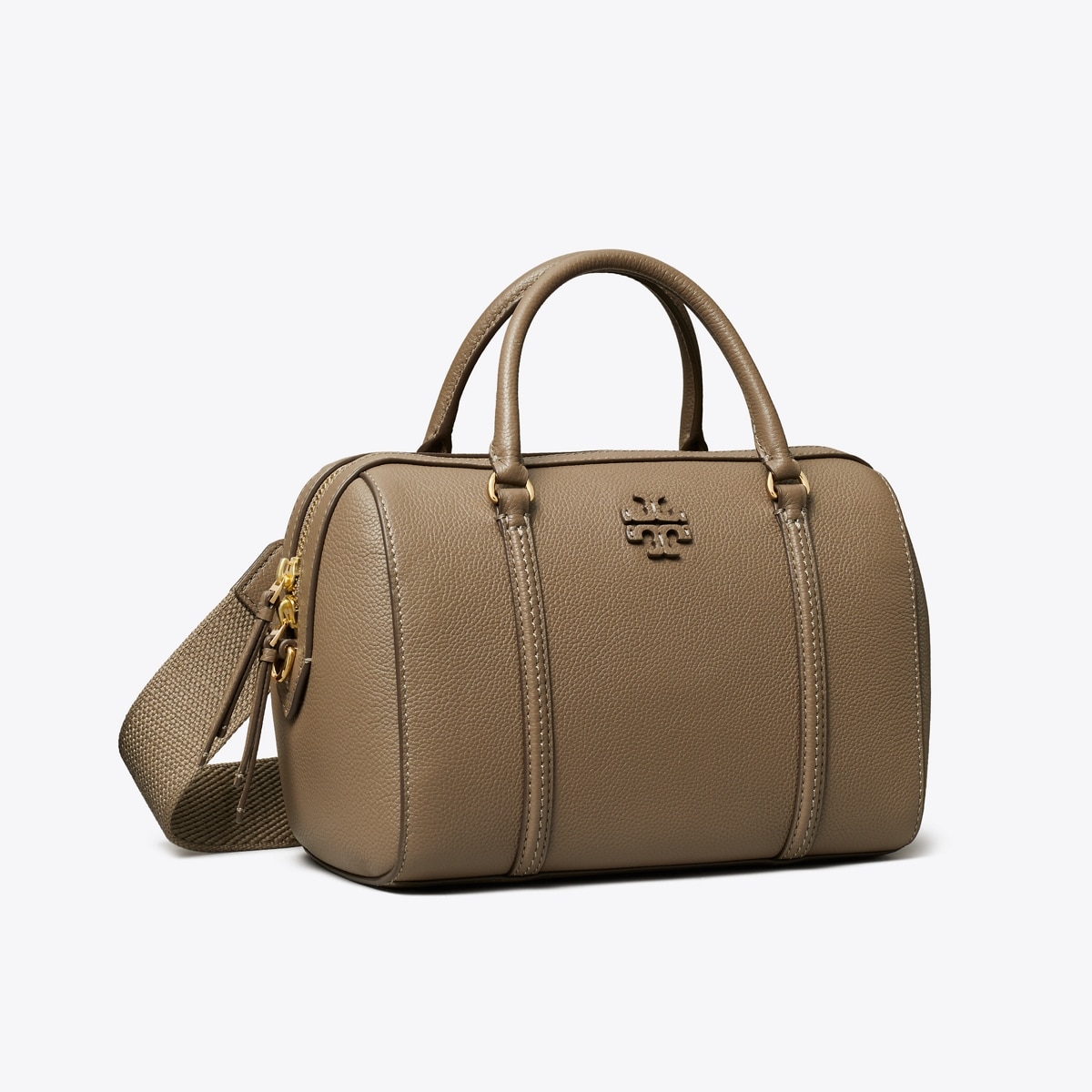 کیف دستی زنانه Tory Burch مدل Pebbled Leather in gray, size OS gray