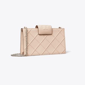 کیف کراس‌بادی زنانه Tory Burch مدل Mini Fleming  in pink, size OS pink