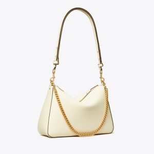 کیف دوشی زنانه Tory Burch مدل Perry   in white, size OS سفید
